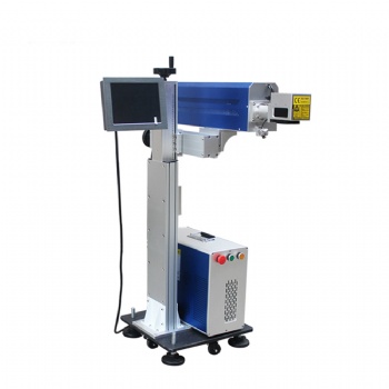  fly co2 RF metal marking machine	