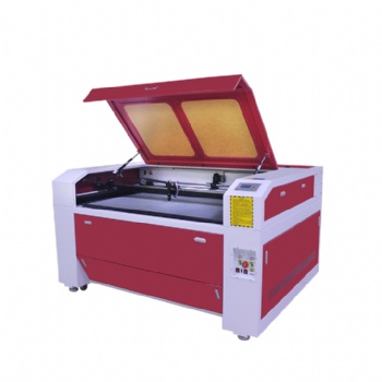  co2 laser red and white up and down engraving cutting  machine	