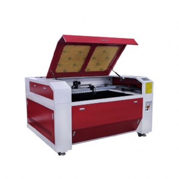  co2 laser red and white up and down engraving cutting  machine	