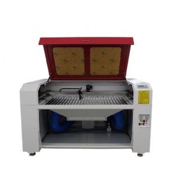  co2 laser red and white up and down engraving cutting  machine	